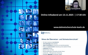 Infoabend Dolmetscherschule