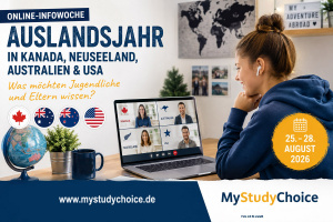 Online-Infowoche im August über das Auslandsjahr